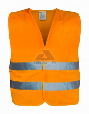 Vesta výstražná oranžová 2XL - EN 20471:2013 + A1:2016 Vesta výstražná oranžová 2XL - EN 20471:2013 + A1:2016