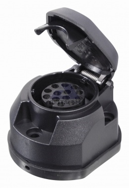 Zásuvka tažného zařízení 13 polů s těsněním