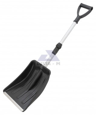 Lopata na sníh teleskopická 70-90cm BLACK