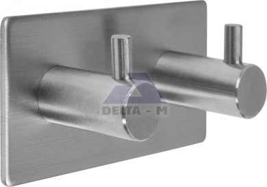 Dvojitý háček nalepovací 3M - STEELY