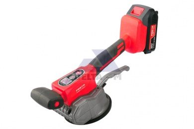 Přísavka AKU vibrační na dlažbu 125mm + baterie 2Ah a nabíječka 2,4A