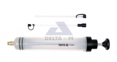 Pumpa na odsávání oleje 500ml - průhledná