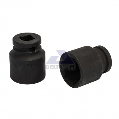 Hlavice rázová 1/2" - 23mm černá IMPACT