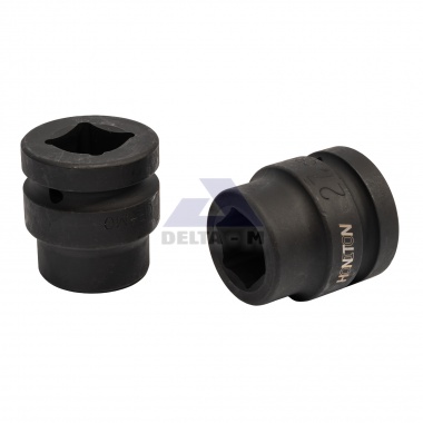 Hlavice rázová 1" - 32mm černá IMPACT