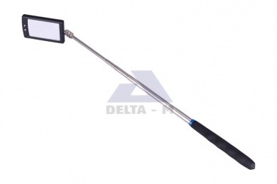 Zrcátko inspekční teleskopické 290-880mm - čtvercové s LED - WESTBERG