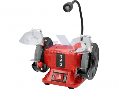 Bruska stolní dvoukotoučová 150mm - 250W + lampa LED