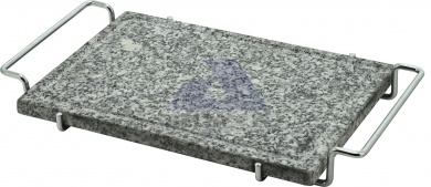 Grilovací kámen GRANIT "L" - s drážkou a držákem - 30x20x1,65cm Grilovací kámen GRANIT "L" - s drážkou a držákem - 30x20x1,65cm