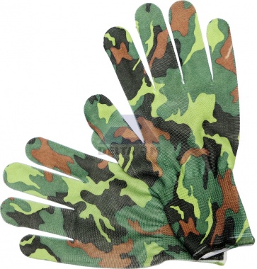 Rukavice zahradní - camuflage dub - 8"
