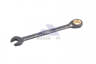 Klíč očkoplochý ráčnový 17mm CrV
