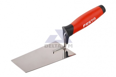 Lžíce zednická 140x80mm NEREZ gumová rukojeť