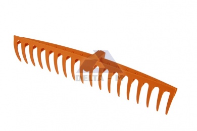 Hrábě 58cm - 18 zubů - plastové - na násadu "CLICK"