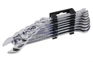 Klíče ploché 8ks 6-22mm klip