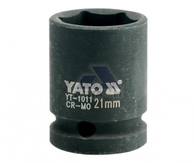 Hlavice rázová 1/2" - 21mm černá IMPACT