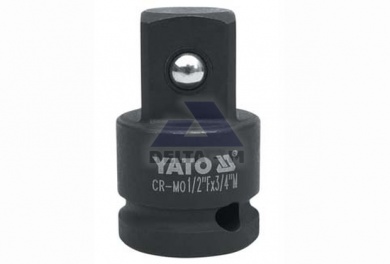 Redukce rázová 1/2" ráčna - 3/4" hlavice černá IMPACT Redukce rázová 1/2" ráčna - 3/4" hlavice černá IMPACT