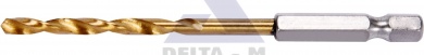 Vrták HSS TITAN - 4,0mm - 6-ti hran