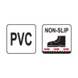 Gumáky pracovní - holínky - NATRIX PVC - velikost 39