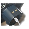 Ventilátor SILENT 210mm AKU nabíjecí 2000mAh s osvětlením klips
