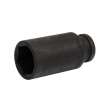 Hlavice rázová 1/2" - 27mm černá prodloužená IMPACT