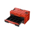 Kufr plastový s organizérem - Drawer 3 ToolBox 2.0 - QBRICK ONE Red Ultra HD - 587x380x340mm