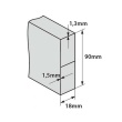 Lať stahovací 150cm - SL2 - 2 libely