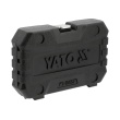 Hlavice rázové sada 1/2" černé 25ks IMBUS / TORX / SPLINE IMPACT