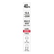 Kabel prodlužovací - buben 40m - 4 zásuvky - 3x2,5mm IP44