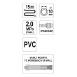 Naviják se vzduchovou hadicí - 10mm/15m - PVC