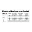 Pracovní blůza DUERO - velikost XL