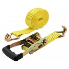 Popruh s ráčnou a háky - 6m / 50mm - 2500daN TÜV/GS