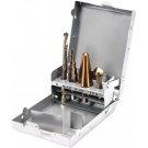 Vrtáky frézovací - sada 4ks - stopka 6-ti hran