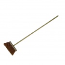 Smeták 25cm - dlouhý vlas - s násadou 130cm