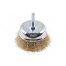 Kartáč hrnkový 75mm - pomosazený - stopka