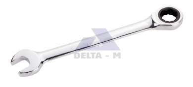 Klíč očkoplochý ráčnový 17mm CrV