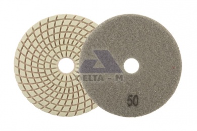 Kotouč diamantový leštící 100mm P50 - suchý zip