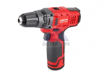 Vrtačka AKU - 12V + 2x baterie 1,5Ah + nabíječka + kufr