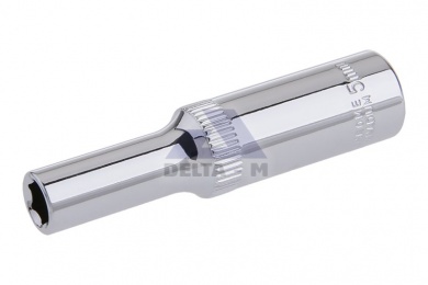 Hlavice 1/4" 5mm prodloužená 50mm CrV