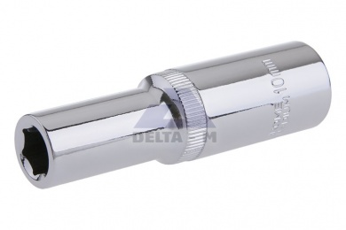 Hlavice 1/2" 10mm prodloužená 70mm CrV