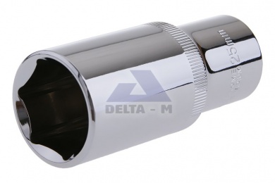 Hlavice 1/2" 25mm prodloužená 70mm CrV