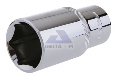 Hlavice 1/2" 28mm prodloužená 70mm CrV