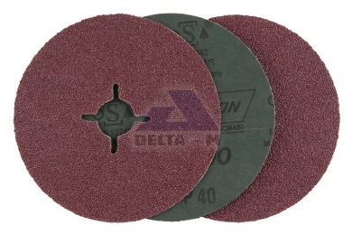 Kotouč fíbrový 125mm P40 - 3ks