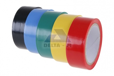 Páska izolační 19mm x 5m PVC 5ks barevné