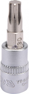 Hlavice 1/4" Torx T30 37mm