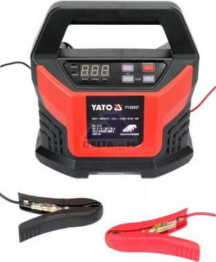 Nabíječka s LED displ.12V/2-20A BOOST