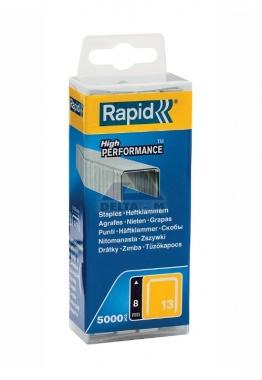 Sponky 13/8mm - 5000ks - plastový box