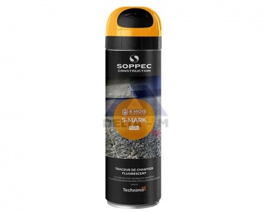 Sprej fluorescenční S-MARK 6M oranžový 500ml