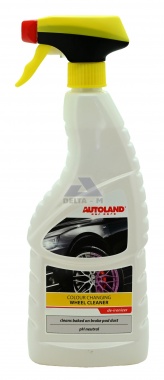 Čistič disků kol, měnící barvu - rozprašovač 750ml