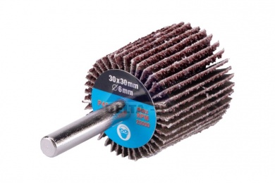 Kotouč lamelový 30x30mm P40 stopka 6mm Kotouč lamelový 30x30mm P40 stopka 6mm