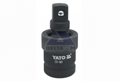 Nástavec rázový 1/2" - 63mm kloubový černý IMPACT