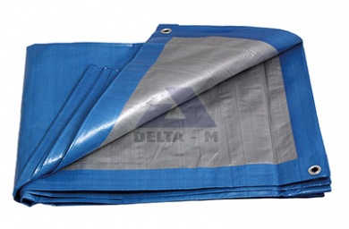 Plachta 8x12m PROFI modro-stříbrná (140g)