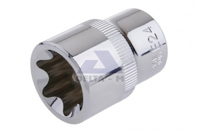 Hlavice 1/2" - Torx E24